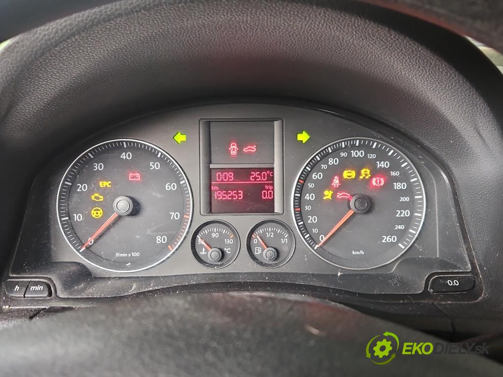 Vw Jetta V 2005-2010 1.6 SR 102 hp manual 75 kW 1595 cm3 4- Přístrojová deska 1K0920853G (Přístrojová deska)