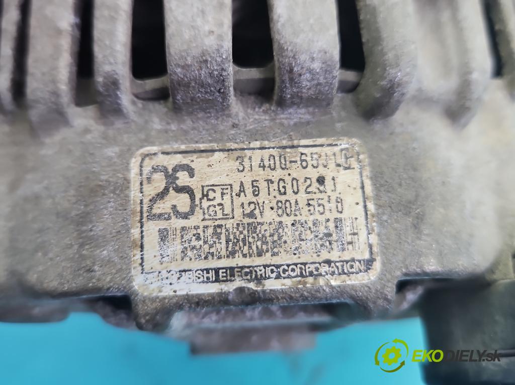 Suzuki Grand Vitara II 2005-2014 2.0 16V J20A 140 HP manual 103 kW 1995 cm3 5- Alternator 31400-65J1 (Alternátor)
