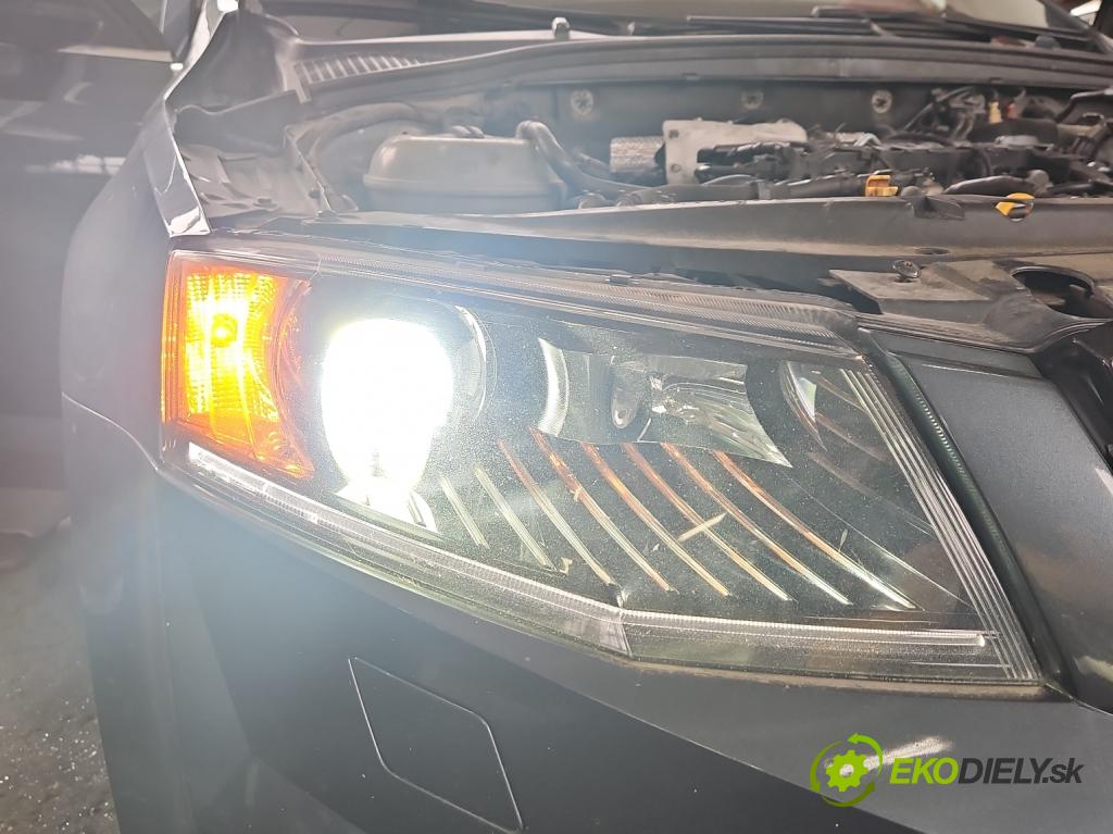 Skoda Octavia III 2013- 2.0 tdi 184hp automatic 135 kW 1968 cm3 5- Reflektor: pravý 5E1941016B (Svetlo predné pravé)