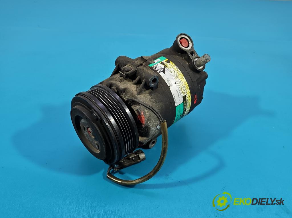 Opel Astra II 1998-2009 1.6 16v 101 hp manual 74 kW 1598 cm3 5- Kompresor: klíma 09165714 (Kompresor klimatizace)