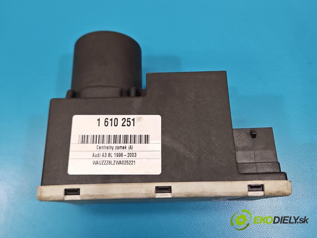 Audi A3 8L 1996-2003 1.8 T 150 HP manual 110 kW 1781 cm3 3- Centrální: zámek: 8L0862257E