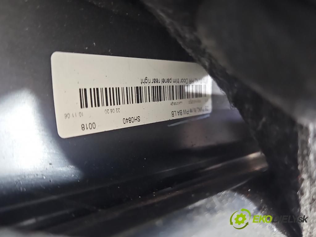 Porsche Panamera I 970 2009-2016 3.6 V6 M4620 310 hp automatic 228 kW 3605 cm3 5- Tapacír: dveře zadní pravé