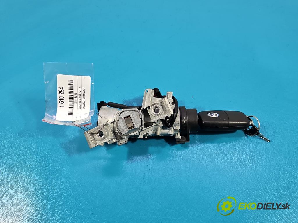 Vw Jetta V 2005-2010 1.6 SR 102 hp manual 75 kW 1595 cm3 4- spínací skříňka 1K0905865 (Spínací skříňka)