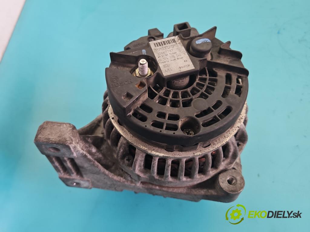 Volvo S60 I 2000-2010 2.4 D5 185 HP manual 136 kW 2401 cm3 4- Alternator 0124525060 (Alternátor)