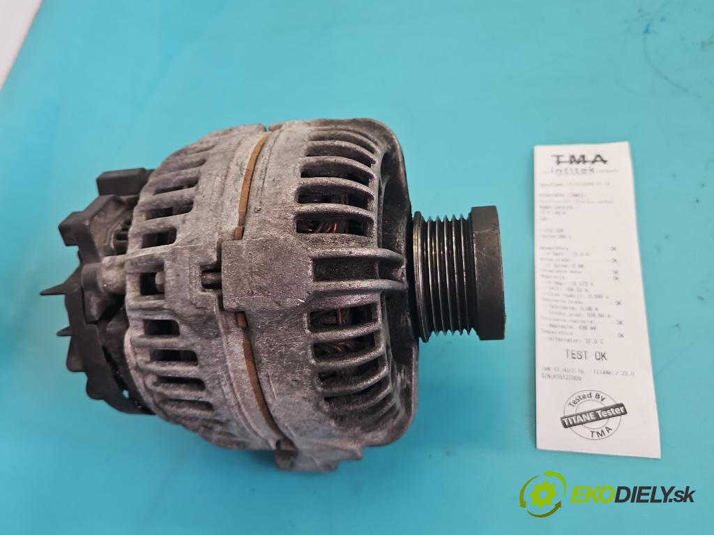 Volvo S60 I 2000-2010 2.4 D5 185 HP manual 136 kW 2401 cm3 4- Alternator 0124525060 (Alternátor)