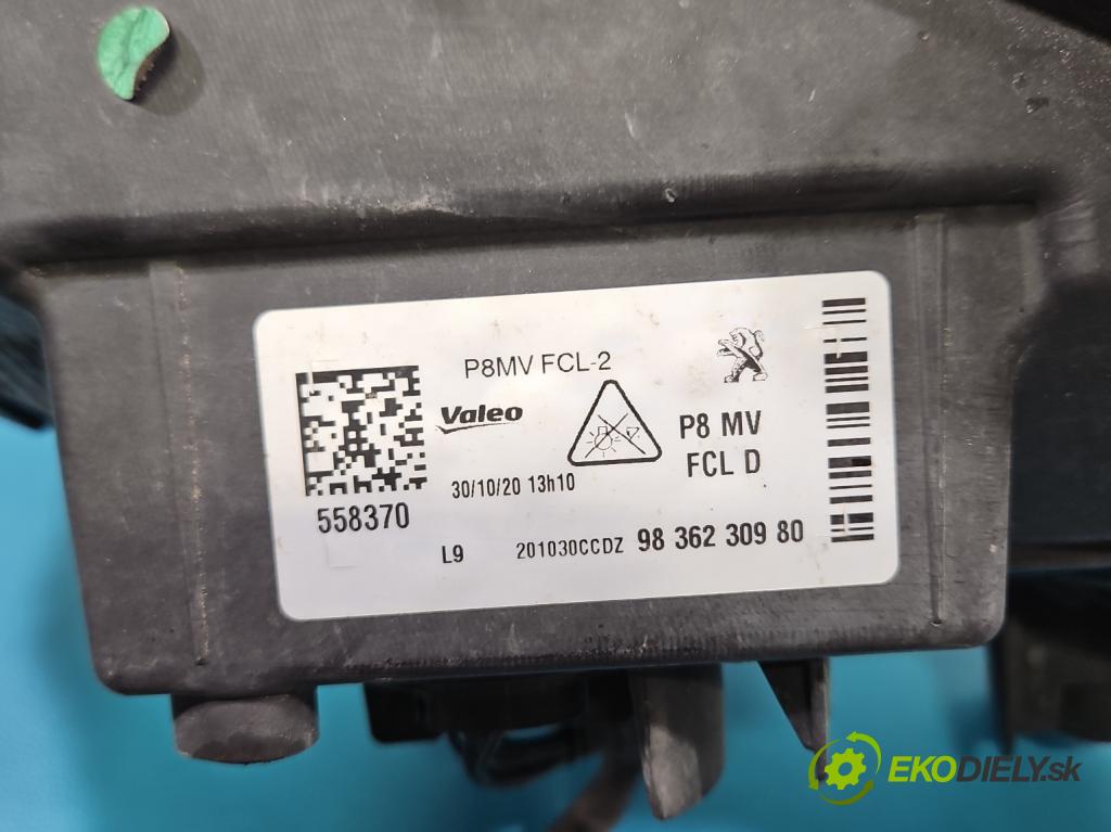Peugeot 5008 II 2017-2024 1.5 hdi 131 hp automatic 96 kW 1499 cm3 5- Světlo provozu denně pravé 9836230980