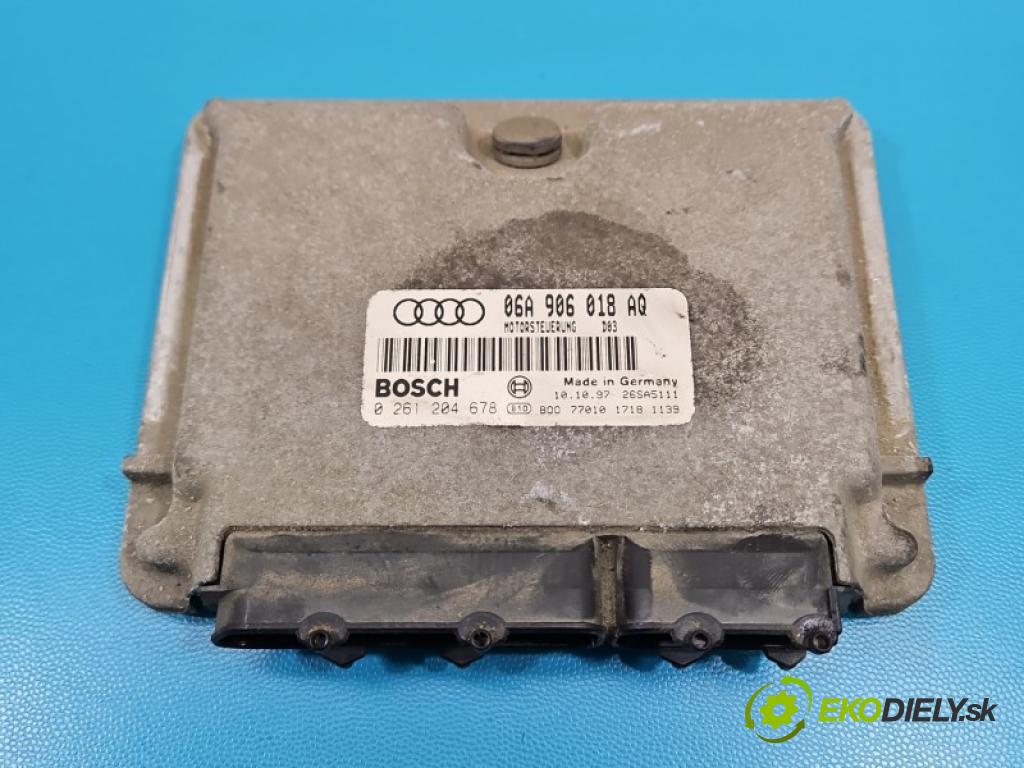 Audi A3 8L 1996-2003 1.8 T 150 hp manual 110 kW 1781 cm3 3- řídící jednotka motoru 06A906018AQ