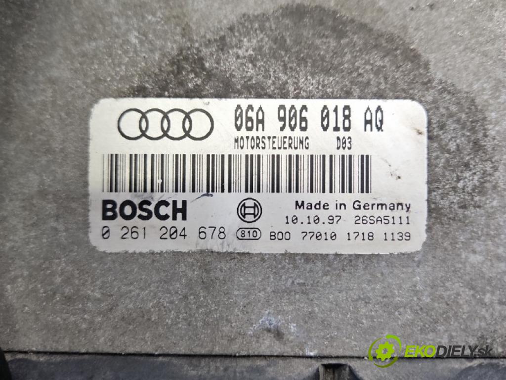 Audi A3 8L 1996-2003 1.8 T 150 hp manual 110 kW 1781 cm3 3- řídící jednotka motoru 06A906018AQ
