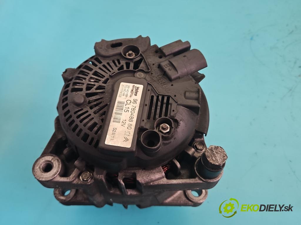 Citroen C4 Picasso II 2013-2019 1.6 hdi 109 HP manual 80 kW 1560 cm3 5- Alternator 9678048880 (Alternátor)