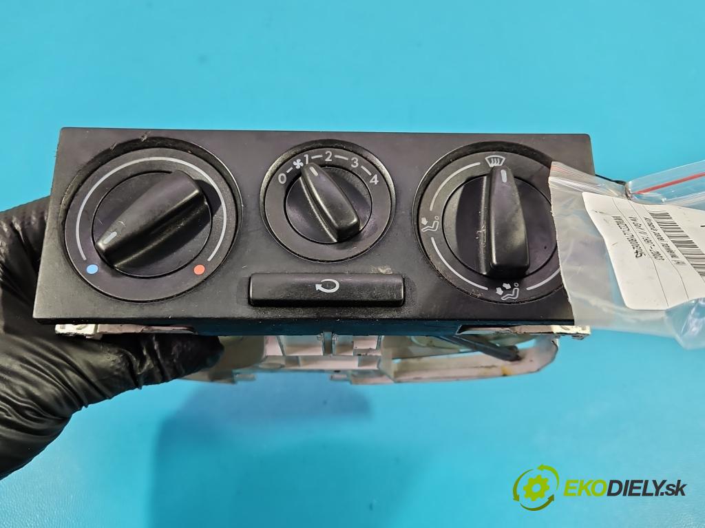 Vw Golf IV 1997-2003 1.9 TDI 90 hp manual 66 kW 1896 cm3 3- palubní deska panel topení 1J0819045F