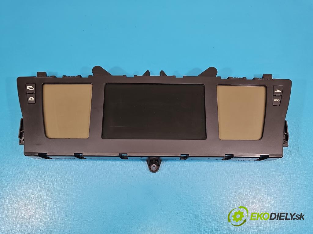 Citroen C4 Grand picasso I 2006-2013 2.0 HDI 136hp automatic 100 kW 1997 cm3 5- Přístrojová deska P9663756380 (Přístrojová deska)