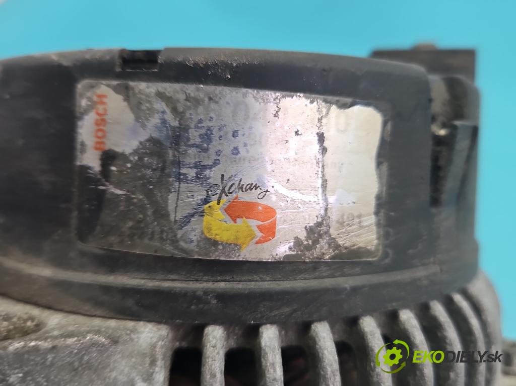 Audi A3 8L 1996-2003 1.8 T 150 hp manual 110 kW 1781 cm3 3- Alternator  (Alternátor)