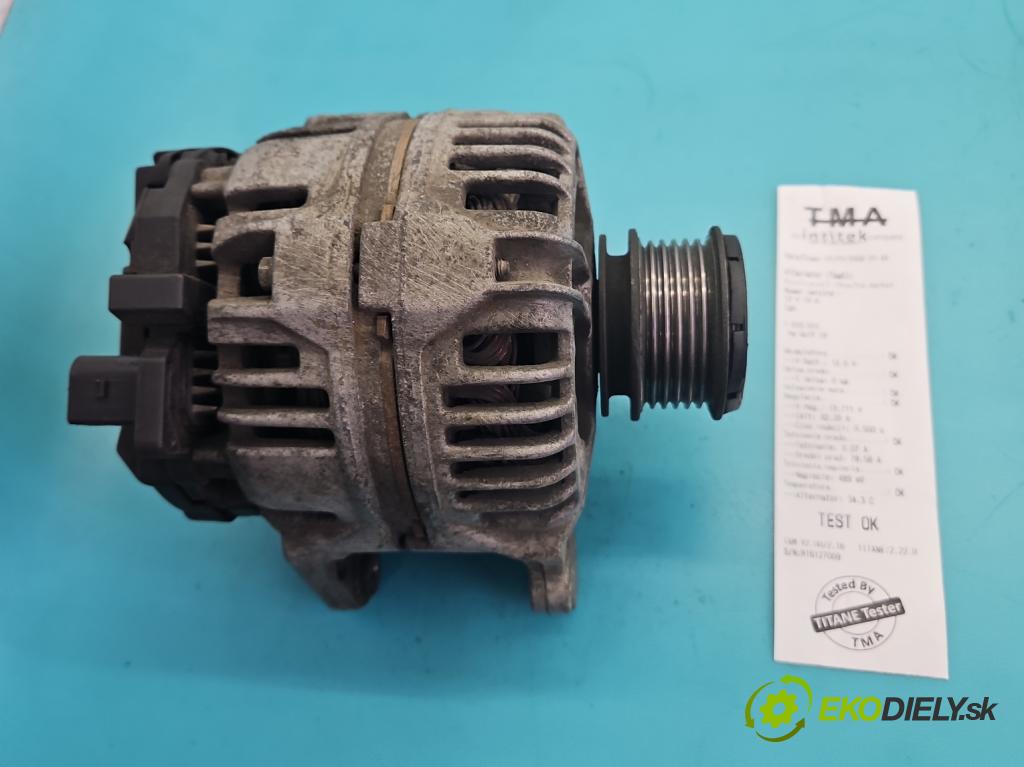 Vw Golf IV 1997-2003 1.9 TDI 90 HP manual 66 kW 1896 cm3 3- Alternator 038903023K (Alternátor)