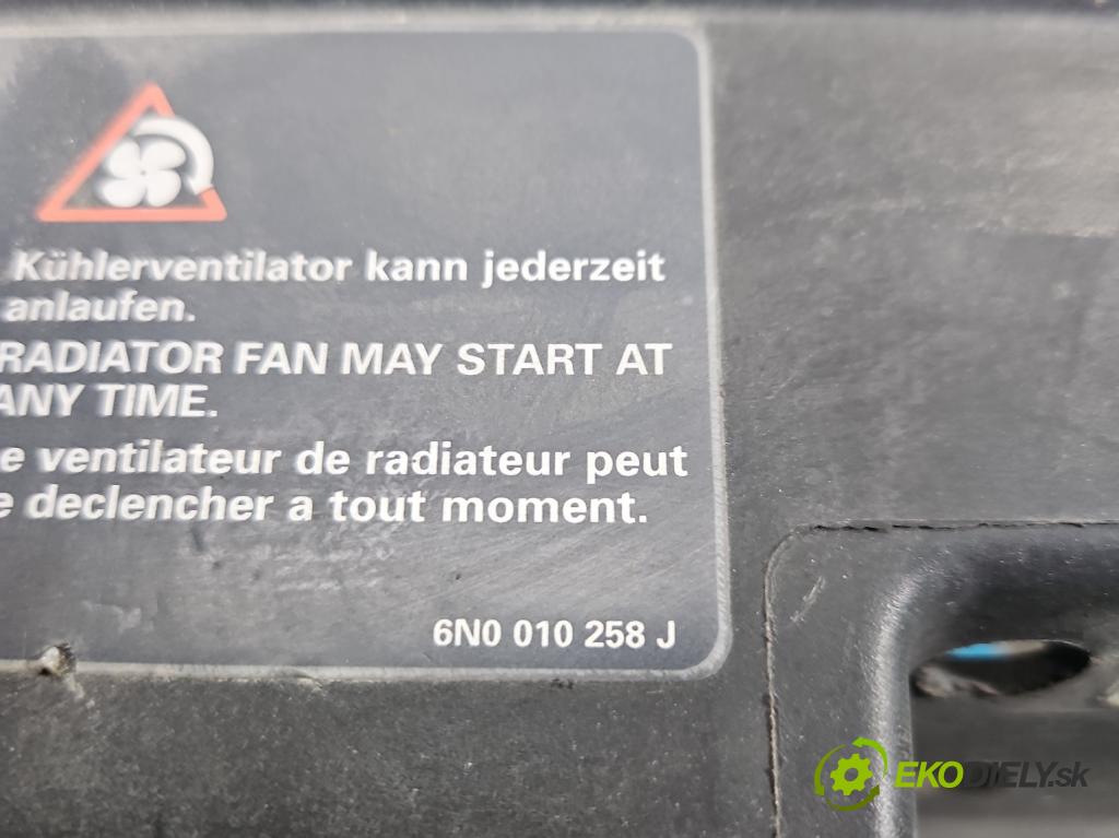 Vw Polo III 6N 1994-2001 1.4 TDI 75 hp manual 55 kW 1422 cm3 5- stěna přední 88500395 (Přední výztuha)