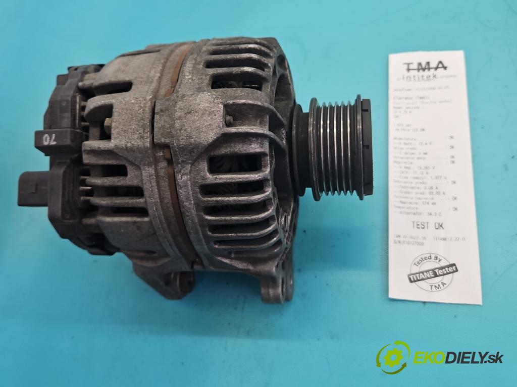 Vw Polo III 6N 1994-2001 1.4 TDI 75 HP manual 55 kW 1422 cm3 5- Alternator 045903023B (Alternátor)