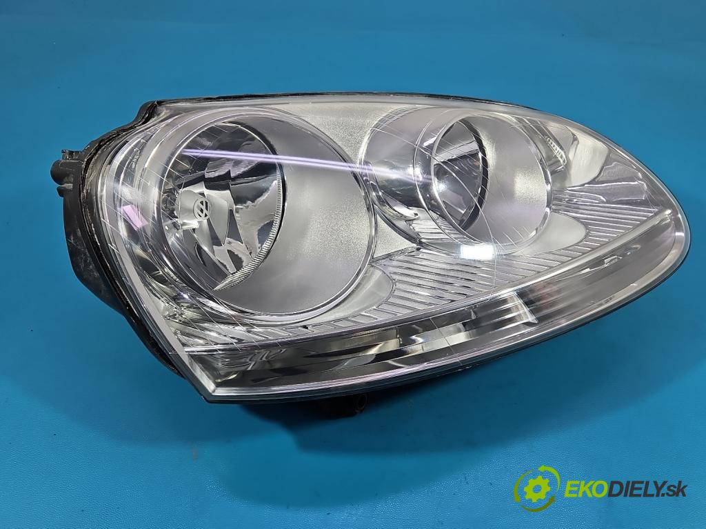Vw Jetta V 2005-2010 1.6 SR 102 HP manual 75 kW 1595 cm3 4- Reflektor: pravý 1K6941006P (Svetlo predné pravé)