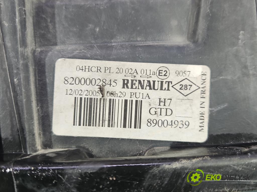 Renault Laguna II 2001-2007 1.9 DCI 120 HP manual 88 kW 1870 cm3 5- Reflektor: ľavý 8200002845 (Kľučka dverí ostatné)