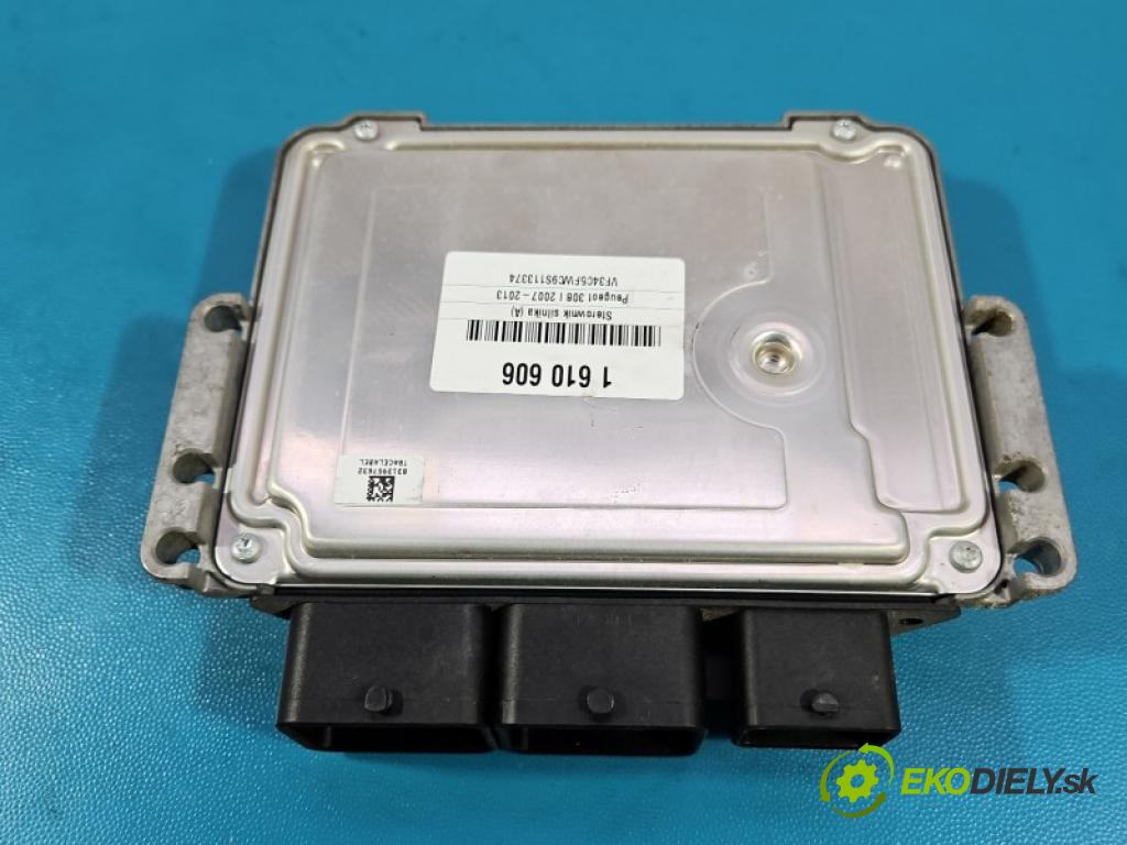 Peugeot 308 I 2007-2013 1.6 16V 120 hp manual 88 kW 1598 cm3 5- řídící jednotka motoru 0261201863