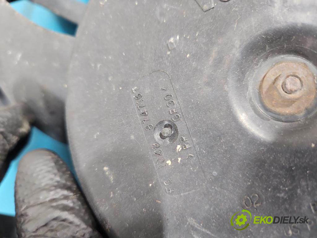 Peugeot 308 I 2007-2013 1.6 16V 120 HP manual 88 kW 1598 cm3 5- Ventilátor chladiča 9661571480