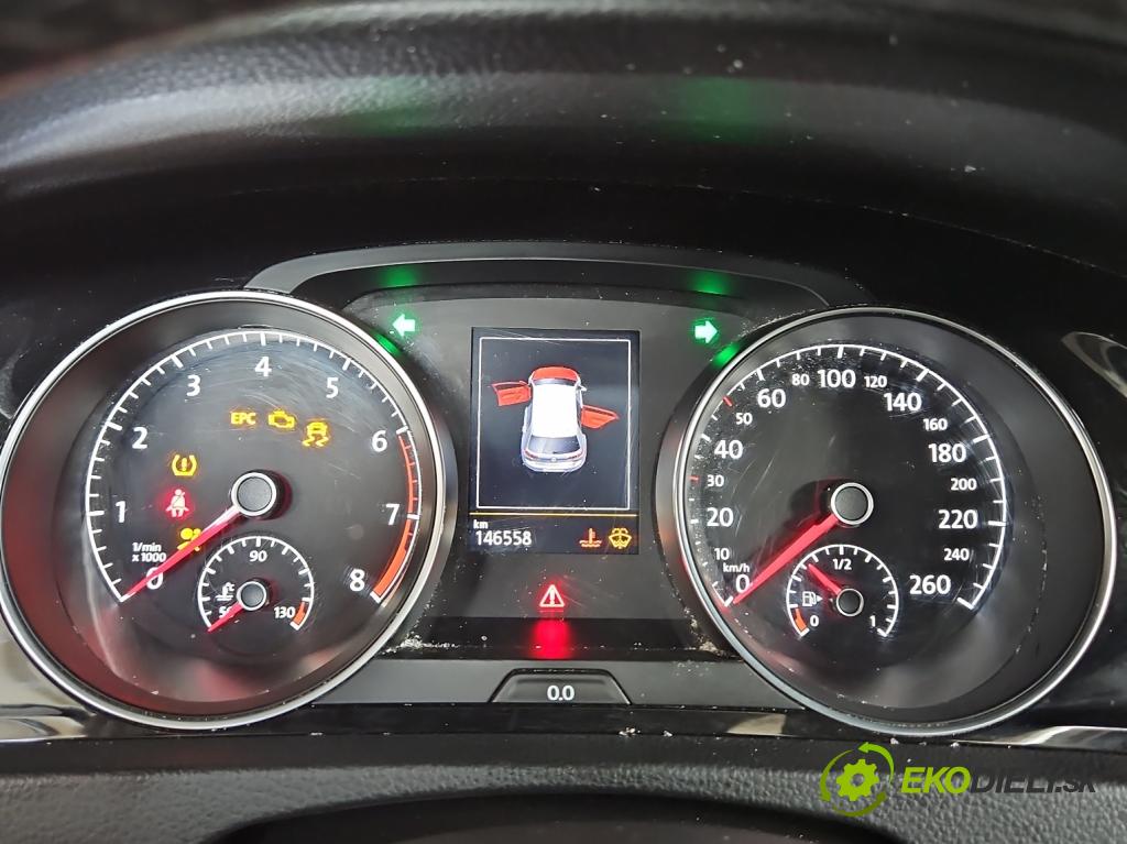 Vw Golf VII 2012-2020 1.4 TSI 140 hp manual 103 kW 1395 cm3 5- Přístrojová deska 5G0920871 (Přístrojová deska)