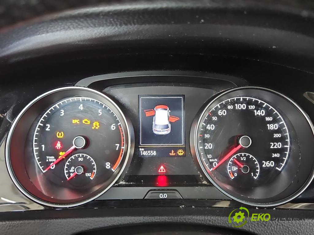 Vw Golf VII 2012-2020 1.4 TSI 140 HP manual 103 kW 1395 cm3 5- prístrojovka/ budíky 5G0920871 (Prístrojová doska)