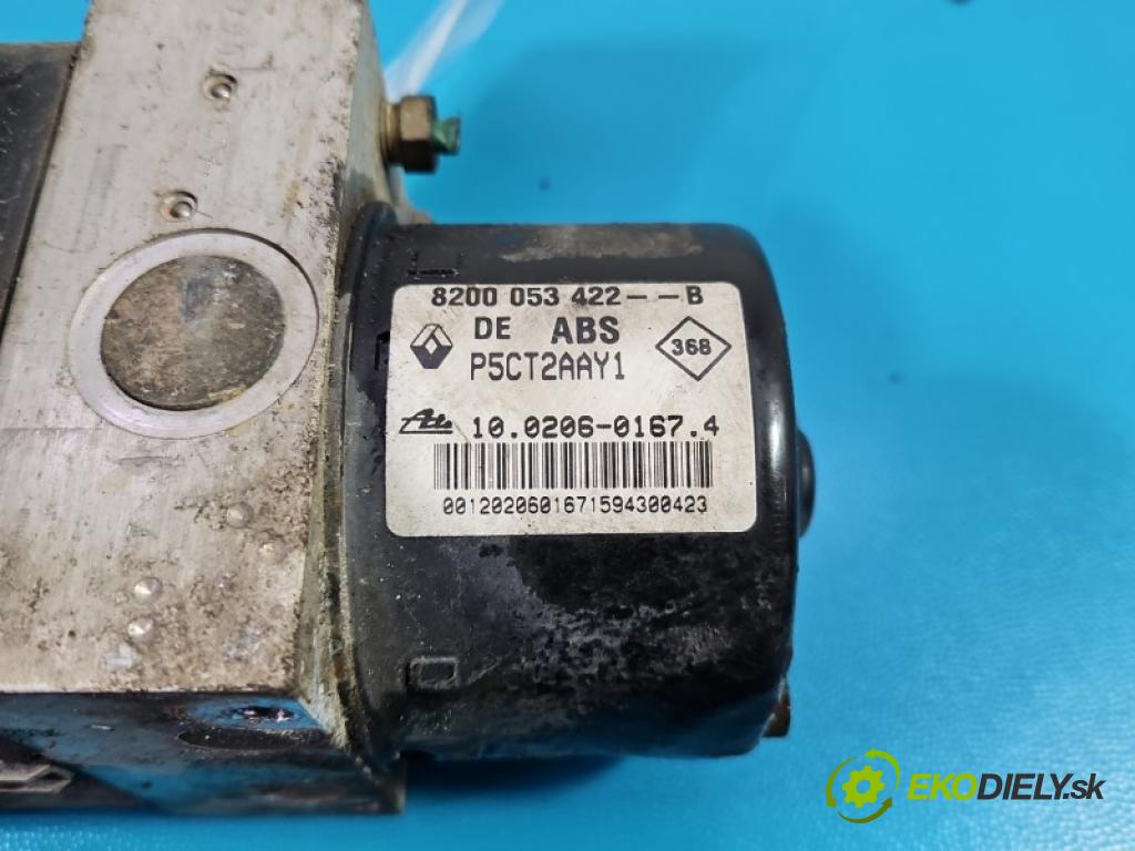 Renault Laguna II 2001-2007 1.9 DCI 120 HP manual 88 kW 1870 cm3 5- čerpadlo abs 100960-14313 (Pumpa ABS)