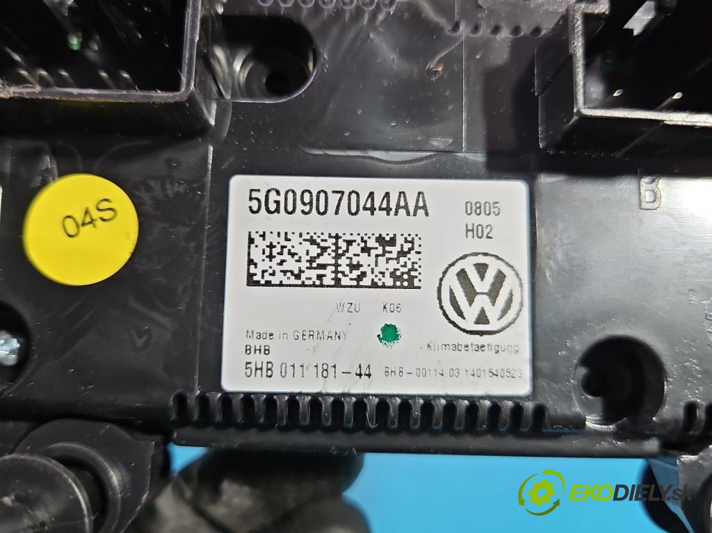 Vw Golf VII 2012-2020 1.4 TSI 140 hp manual 103 kW 1395 cm3 5- palubní deska panel topení 5G0907044AA