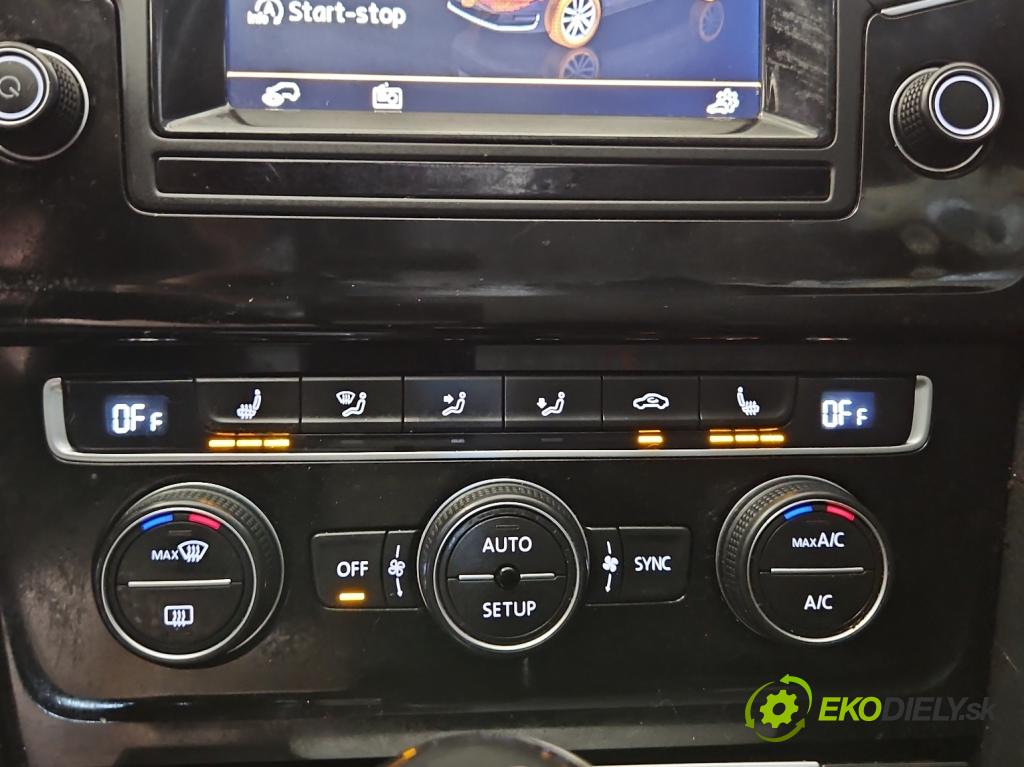 Vw Golf VII 2012-2020 1.4 TSI 140 hp manual 103 kW 1395 cm3 5- palubní deska panel topení 5G0907044AA