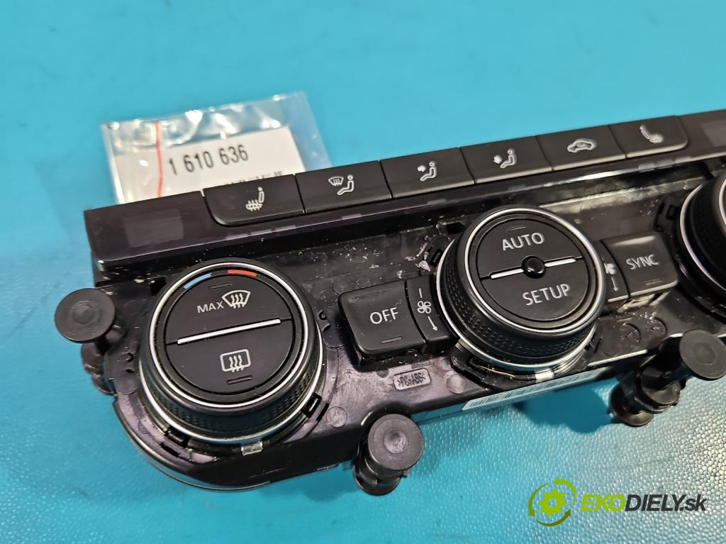 Vw Golf VII 2012-2020 1.4 TSI 140 hp manual 103 kW 1395 cm3 5- palubní deska panel topení 5G0907044AA