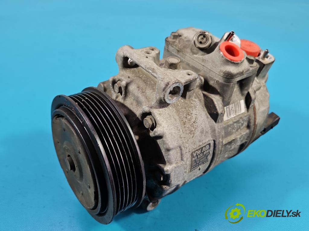 Vw Jetta V 2005-2010 1.6 SR 102 hp manual 75 kW 1595 cm3 4- Kompresor: klíma 1K0820859S (Kompresor klimatizace)