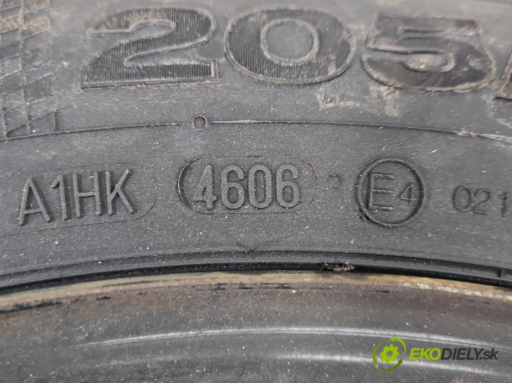 Vw Jetta V 2005-2010 1.6 SR 102 hp manual 75 kW 1595 cm3 4- kolo náhradní 16"