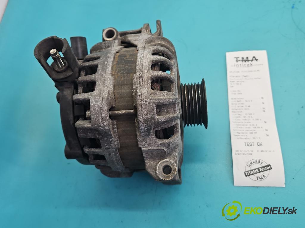 Fiat 500x 1.6 16V 110 HP manual 81 kW 1598 cm3 5- Alternator 51942146 (Alternátor)