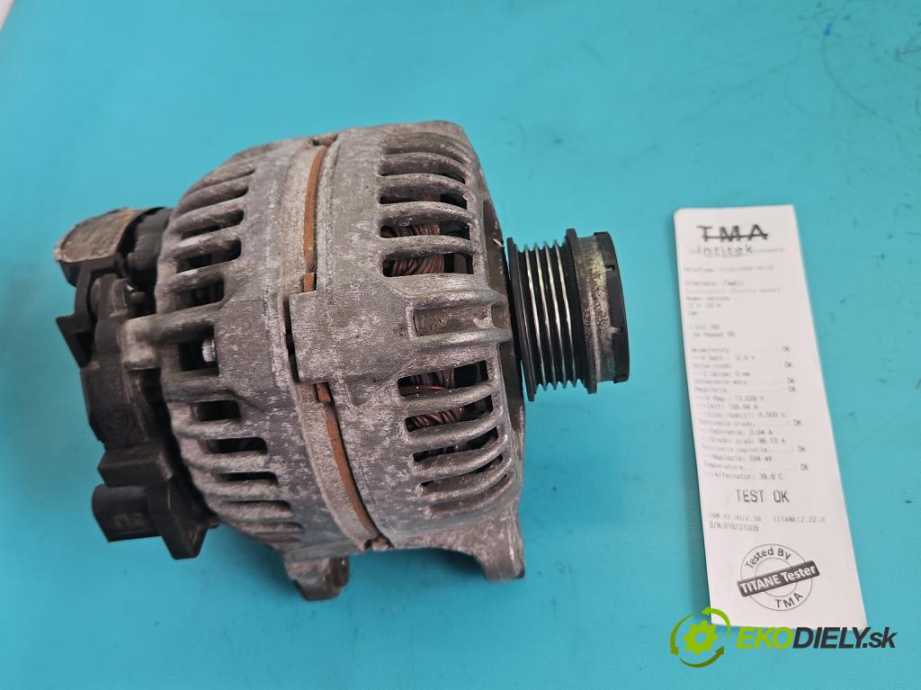 Vw Passat B5 1995-2005 1.9 tdi 90 HP manual 66 kW 1896 cm3 5- Alternator 028903031 (Alternátor)