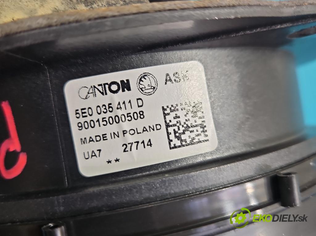 Skoda Octavia III 2013- 2.0 tdi 184hp automatic 135 kW 1968 cm3 5- Reproduktor 5E0035411D