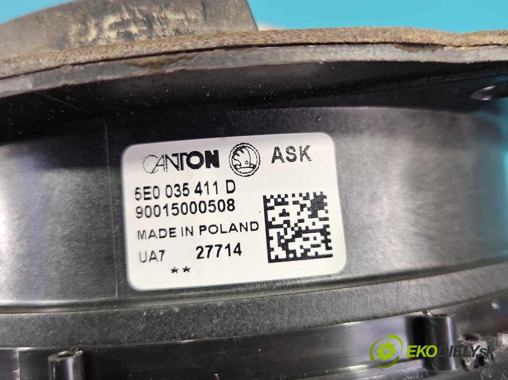 Skoda Octavia III 2013- 2.0 tdi 184hp automatic 135 kW 1968 cm3 5- Reproduktor 5E0035411D
