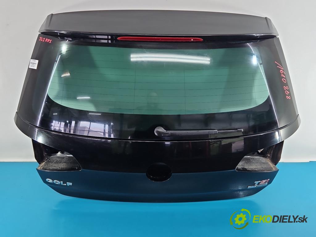 Vw Golf VII 2012-2020 1.4 TSI 140 HP manual 103 kW 1395 cm3 5- zadna kufor  (Kapota zadná (kufor))