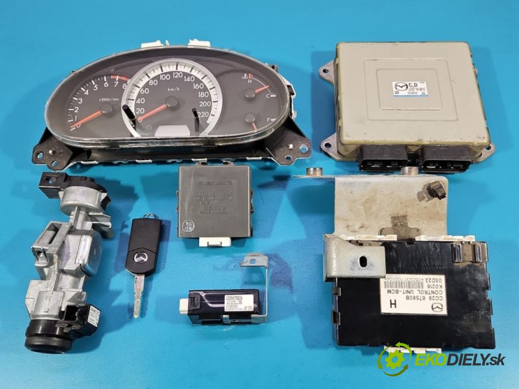 Mazda 5  2005-2010 2.0 16V 145 hp manual 107 kW 1999 cm3 5- řídící jednotka motoru LFD718881C