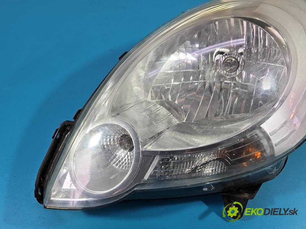 Renault Kangoo II 2008- 1.5 dci 68 HP manual 50 kW 1461 cm3 4- Reflektor: ľavý 260603401R (Kľučka dverí ostatné)