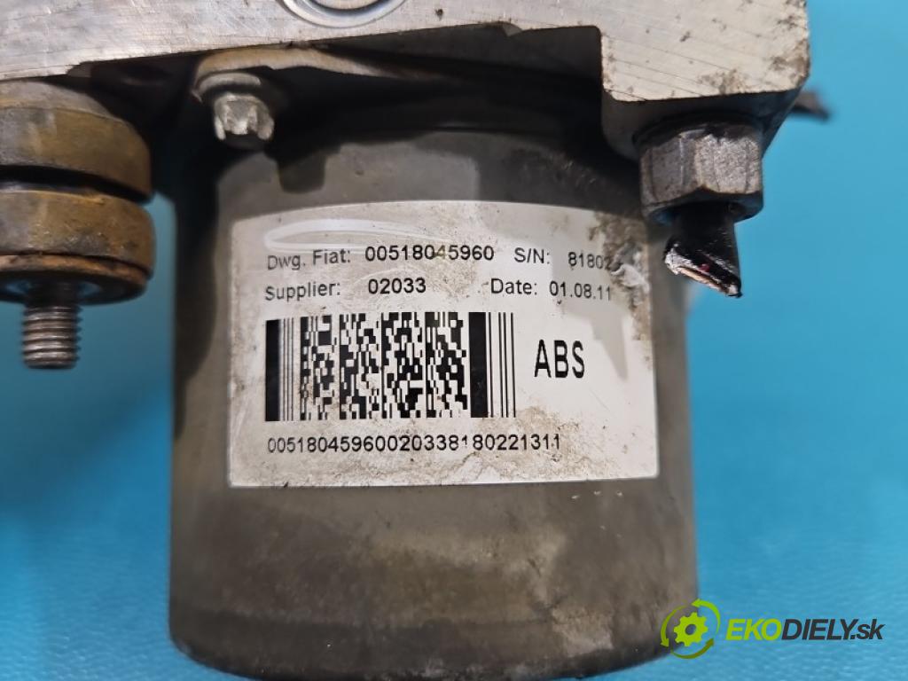 Peugeot Boxer II 2006-2018 2.2 hdi 120 HP manual 88 kW 2198 cm3 5- čerpadlo abs 0265800717 (Pumpa ABS)