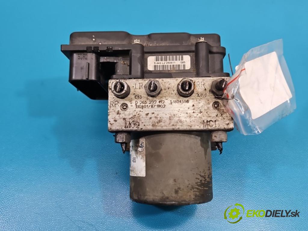 Peugeot Boxer II 2006-2018 2.2 hdi 120 HP manual 88 kW 2198 cm3 5- čerpadlo abs 0265800717 (Pumpa ABS)