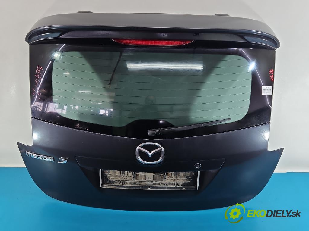 Mazda 5  2005-2010 2.0 16V 145 HP manual 107 kW 1999 cm3 5- zadna kufor  (Kapota zadná (kufor))