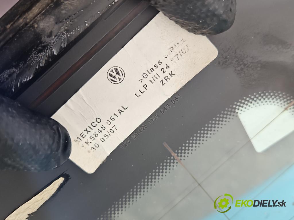 Vw Jetta V 2005-2010 1.6 SR 102 hp manual 75 kW 1595 cm3 4- sklo zadní  (Zadní sklo)