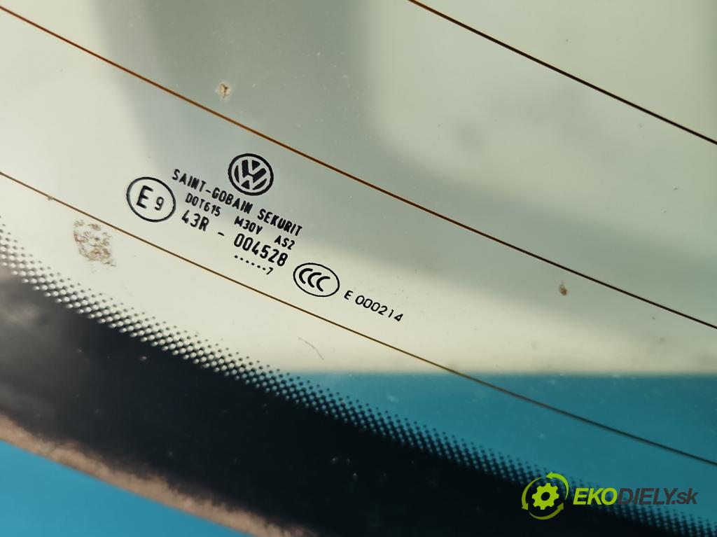 Vw Jetta V 2005-2010 1.6 SR 102 hp manual 75 kW 1595 cm3 4- sklo zadní  (Zadní sklo)
