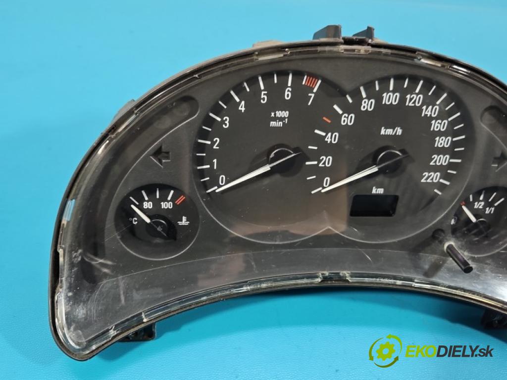 Opel Corsa C 2000-2006 1.2 16V 75 hp manual 55 kW 1199 cm3 5- řídící jednotka motoru 0261206074