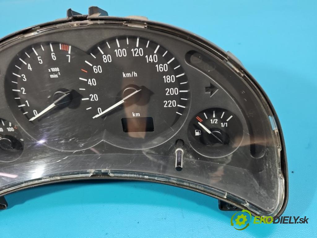 Opel Corsa C 2000-2006 1.2 16V 75 hp manual 55 kW 1199 cm3 5- řídící jednotka motoru 0261206074