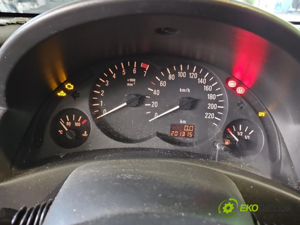 Opel Corsa C 2000-2006 1.2 16V 75 hp manual 55 kW 1199 cm3 5- řídící jednotka motoru 0261206074