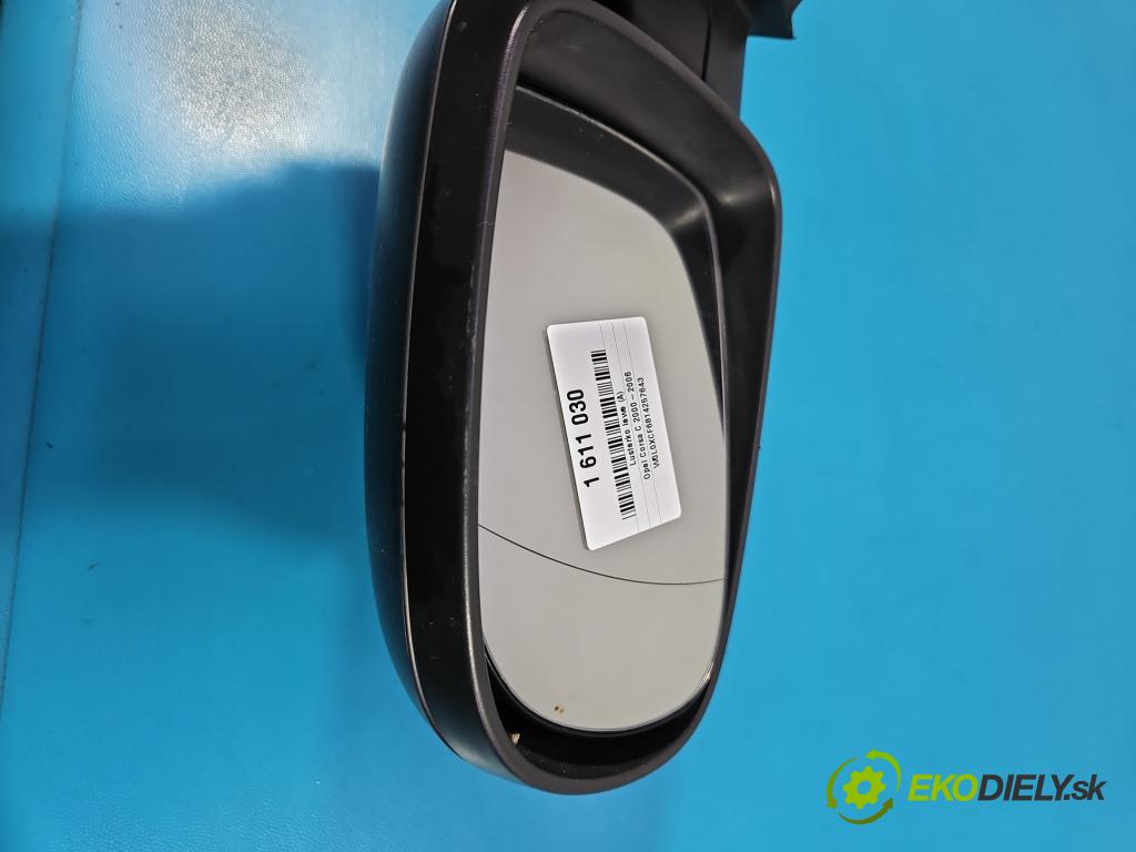 Opel Corsa C 2000-2006 1.2 16V 75 HP manual 55 kW 1199 cm3 5- zrkadlo ľavé  (Kľučka dverí ostatné)
