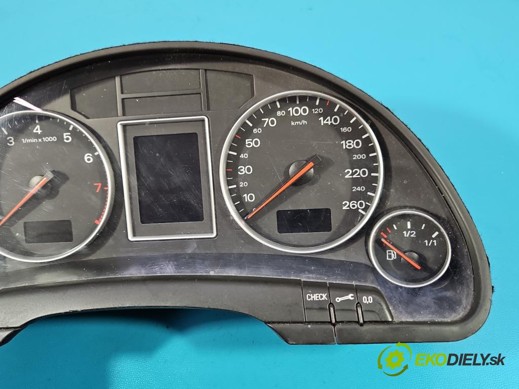Audi A4 B6 2000-2004 2.0 20V 131 hp manual 96 kW 1984 cm3 4- Přístrojová deska 0263626021 (Přístrojová deska)