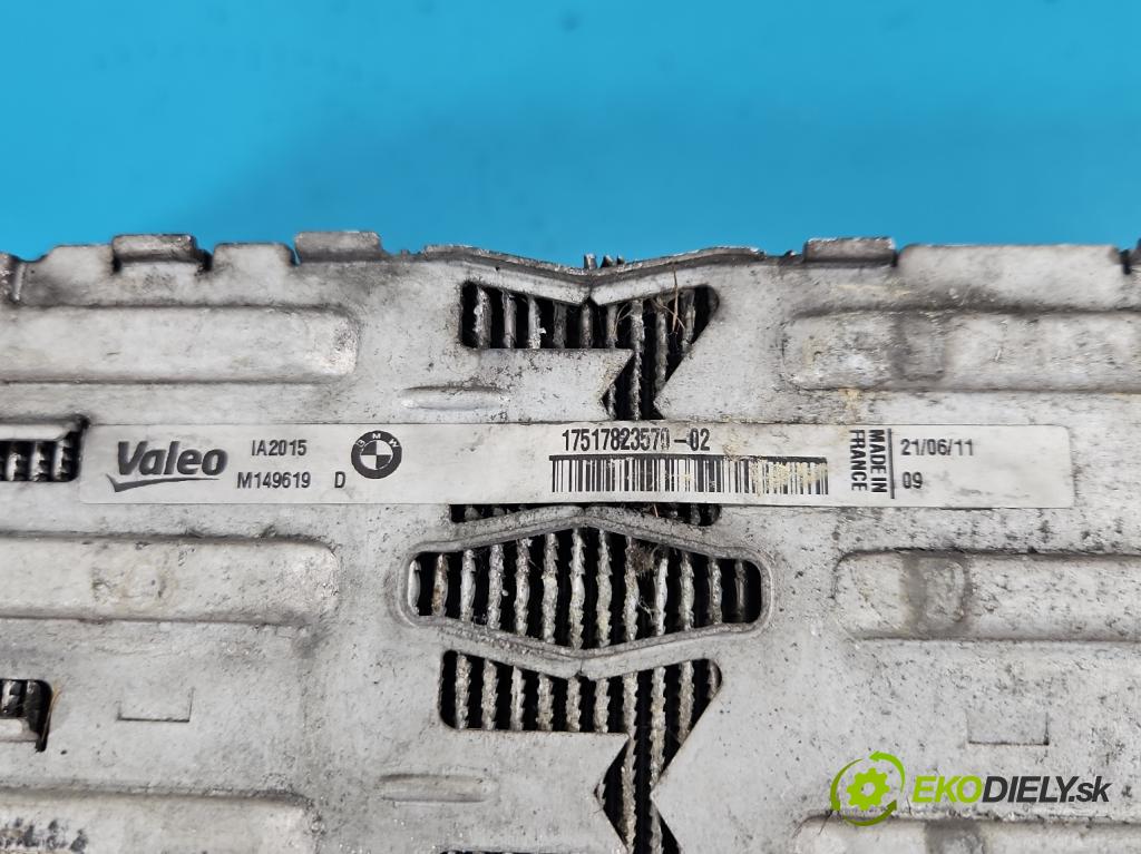 Bmw X3 F25 2010-2017 2.0d 184 hp automatic 135 kW 1995 cm3 5- Intercooler 7823570 (Intercooler (chladič stlačeného vzduchu))