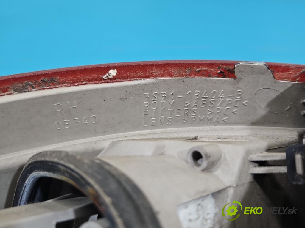 Ford Mondeo Mk4 2007-2014 1.8 tdci 101 HP manual 74 kW 1799 cm3 5- svetlo / reflektor zadné pravé blatník 7S71-13404-3